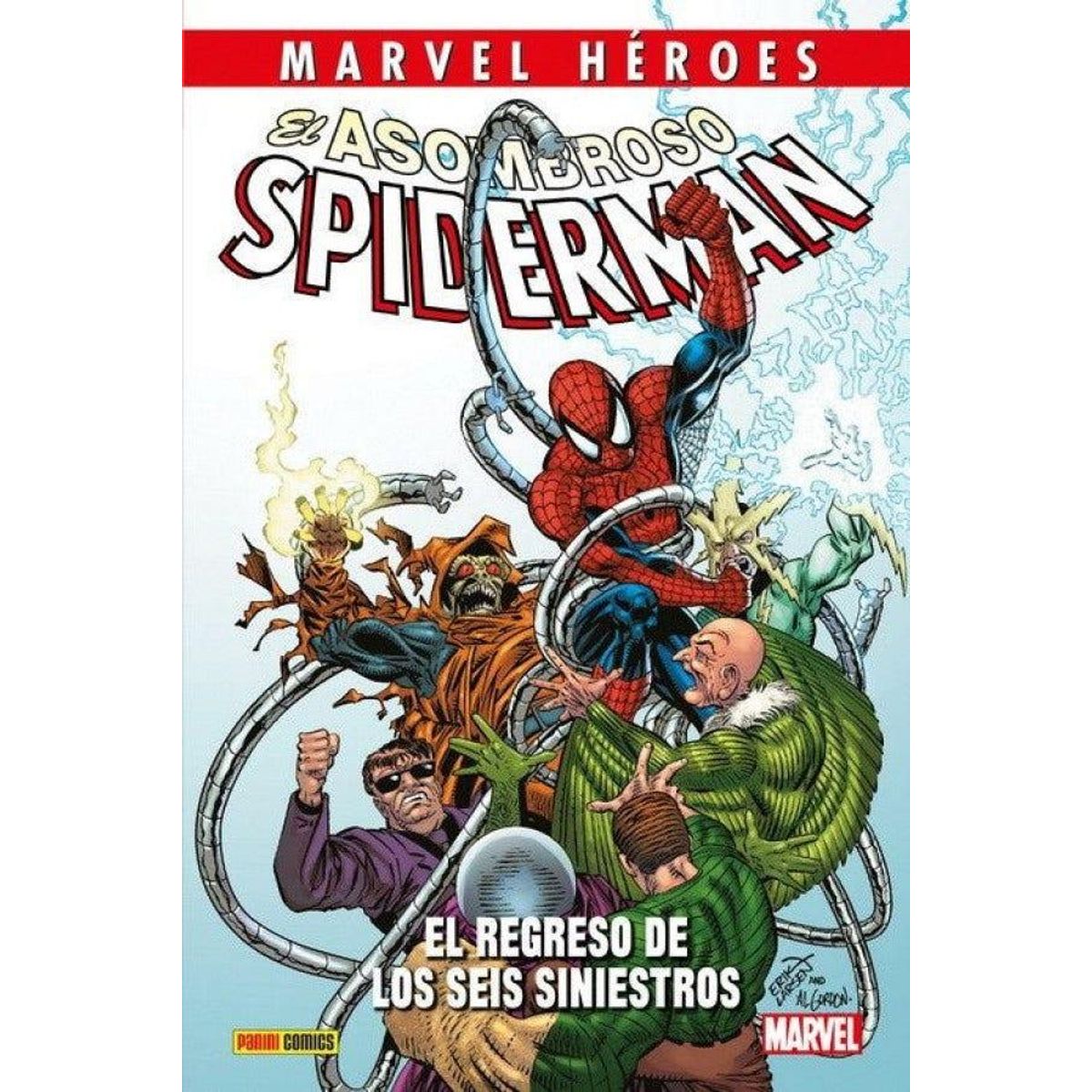 PANINI - El Asombroso Spiderman El Regreso De Los Seis Siniestros Marvel Héroes