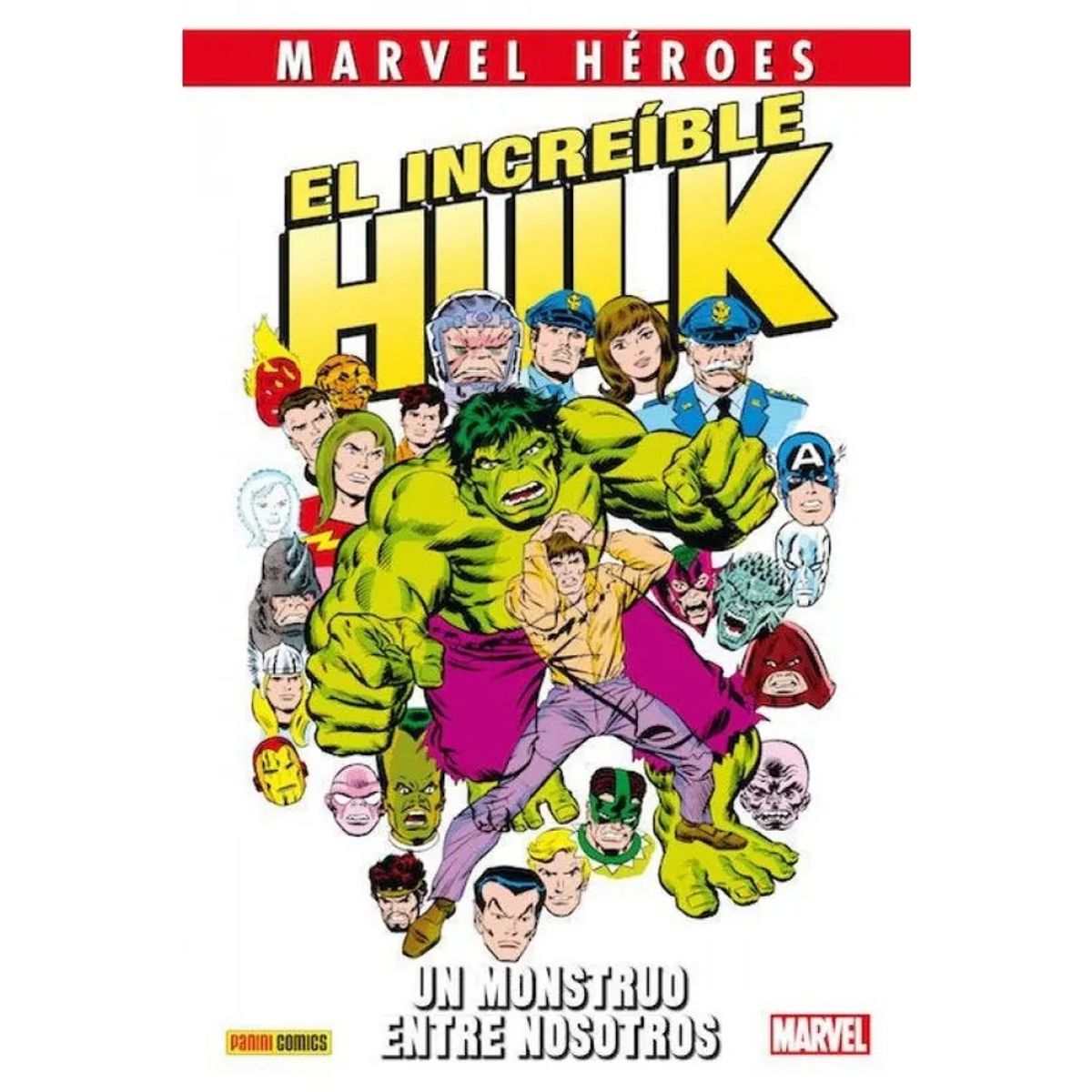 PANINI - El Increíble Hulk Un Monstruo Entre Nosotros Marvel Héroes