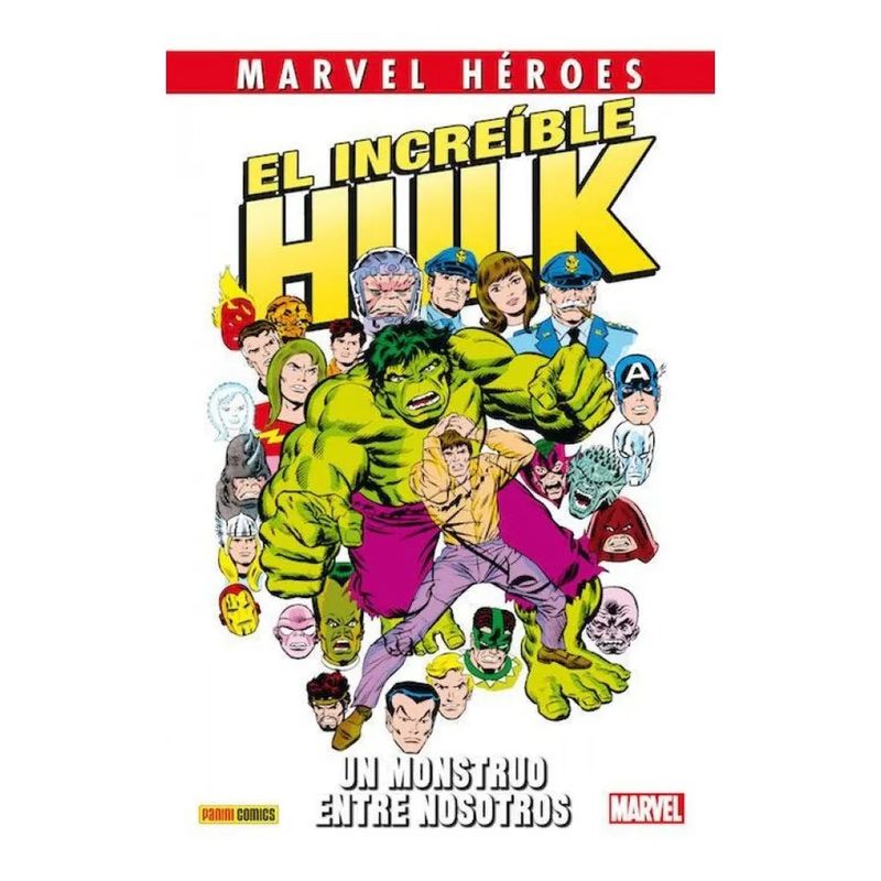 PANINI - El Increíble Hulk Un Monstruo Entre Nosotros Marvel Héroes