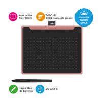 Tableta Gráfica Digitalizadora Inspiroy RTS-300 Pink