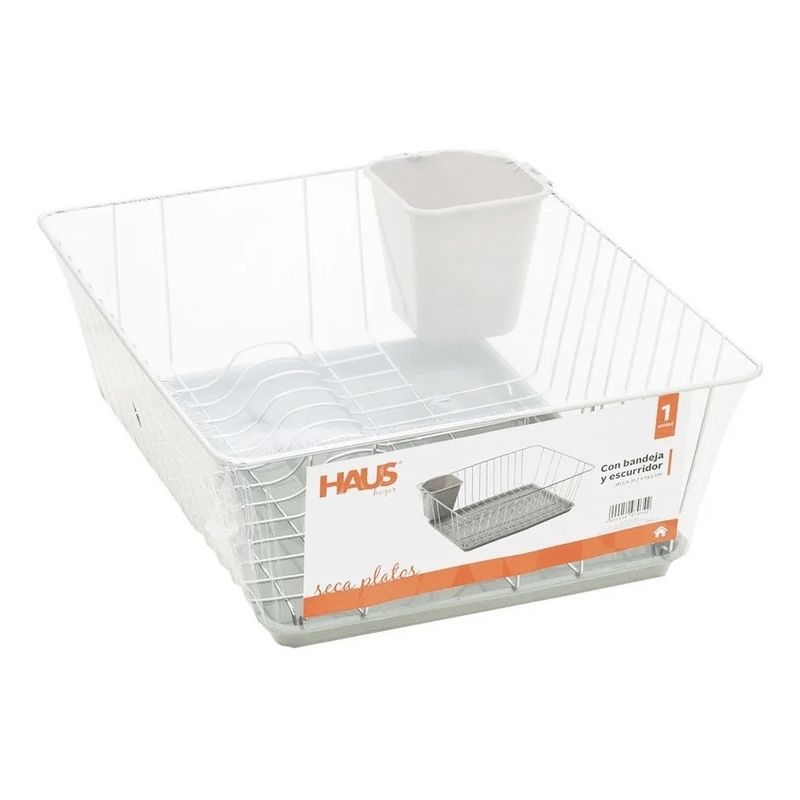 GENERICO - Seca Platos Con Bandeja Y Escurridor Haus - S4302