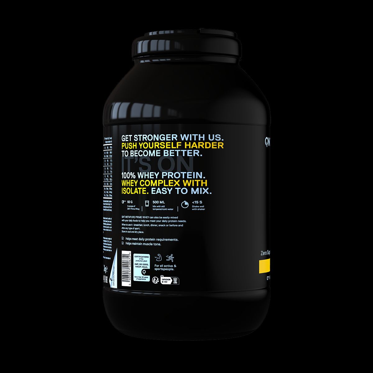 QNT - Proteina Prime Whey 2Kg Platano QNT