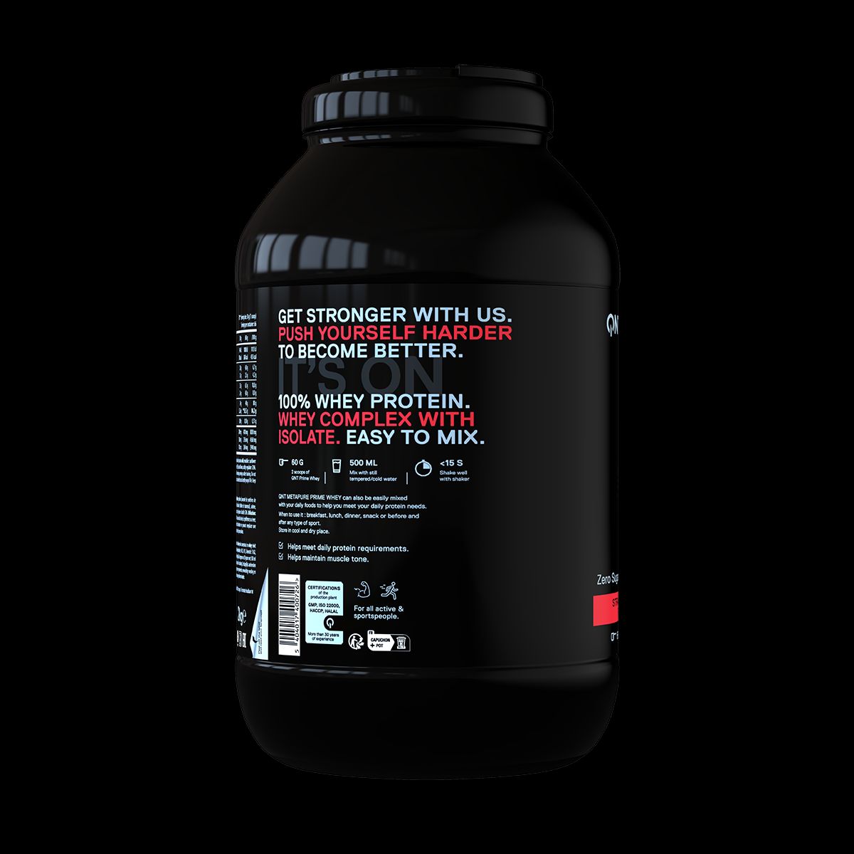 QNT - Proteina Prime Whey 2Kg Frutilla QNT