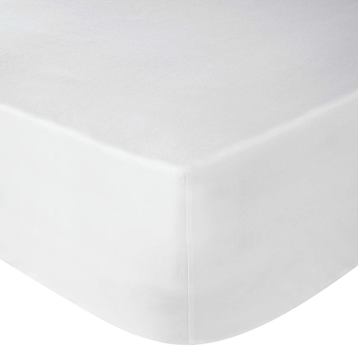 NINA HERRERA - Sábana Bajera Básica Blanco 220 Hilos 1,5 Plaza