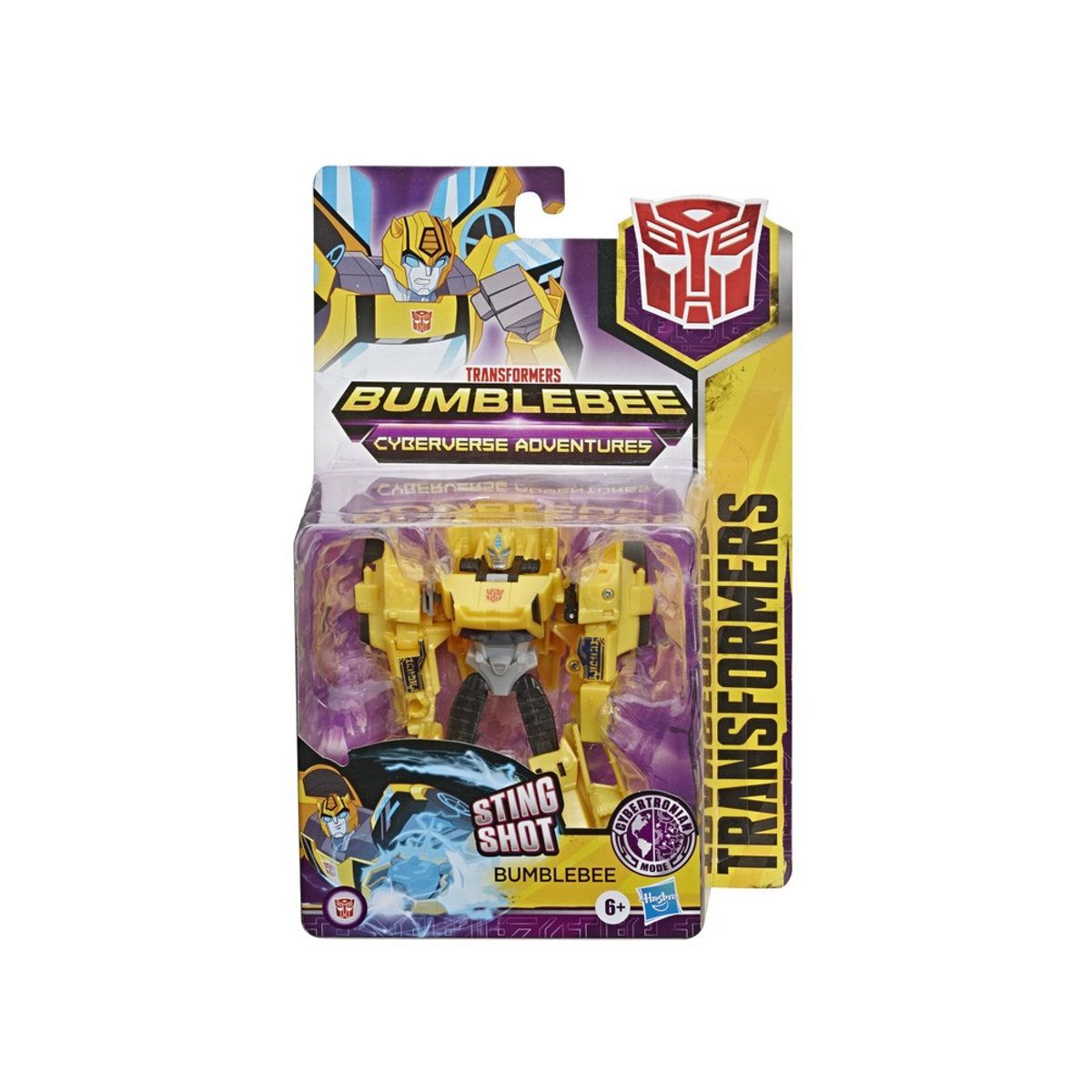 TRANSFORMERS - FIGURA TRANSFORMERS CYBERVERSE STING SHOT BUMBLEBEE