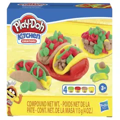PLAY DOH - MASA KITCHEN CREATIONS TACOS DIVERTIDOS