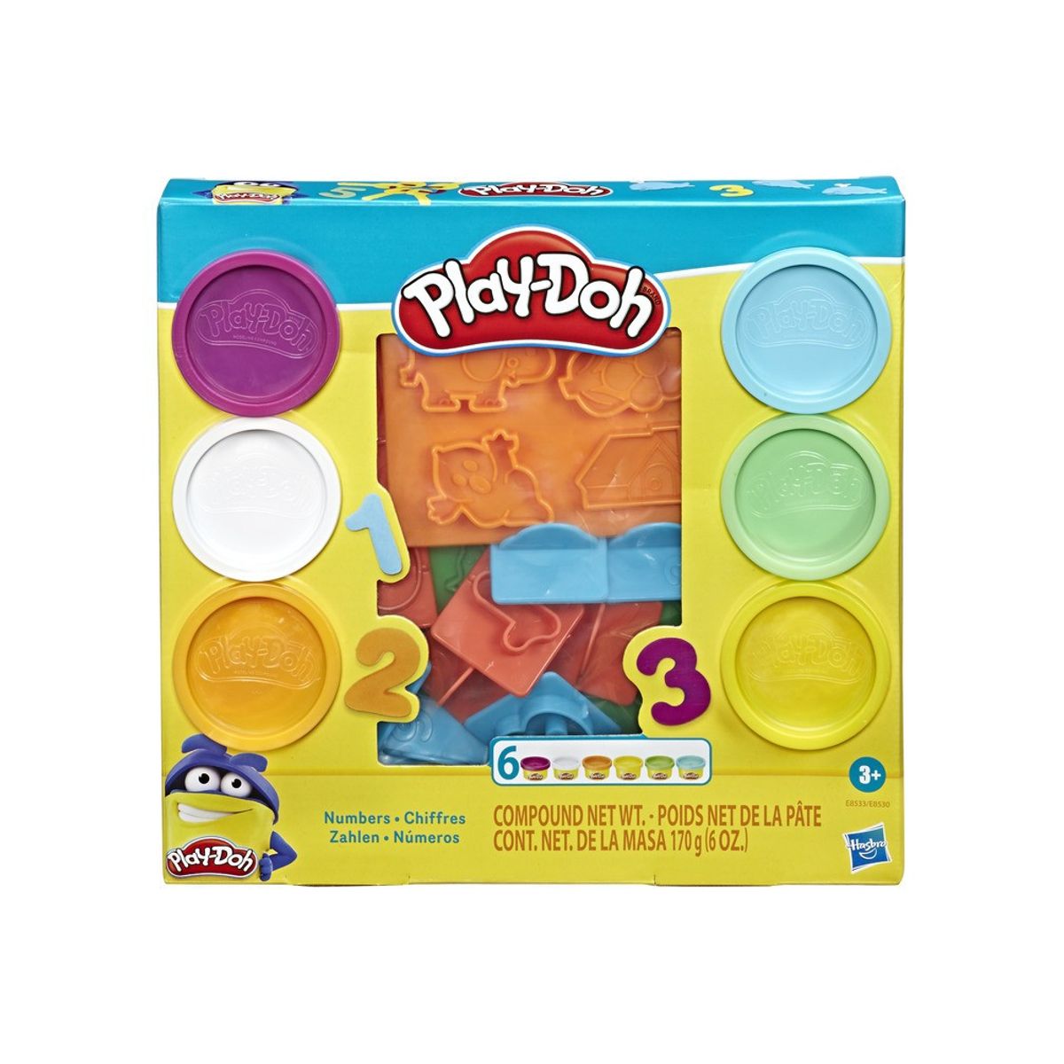 PLAY DOH - MASA PLAY DOH BÁSICOS NUMEROS