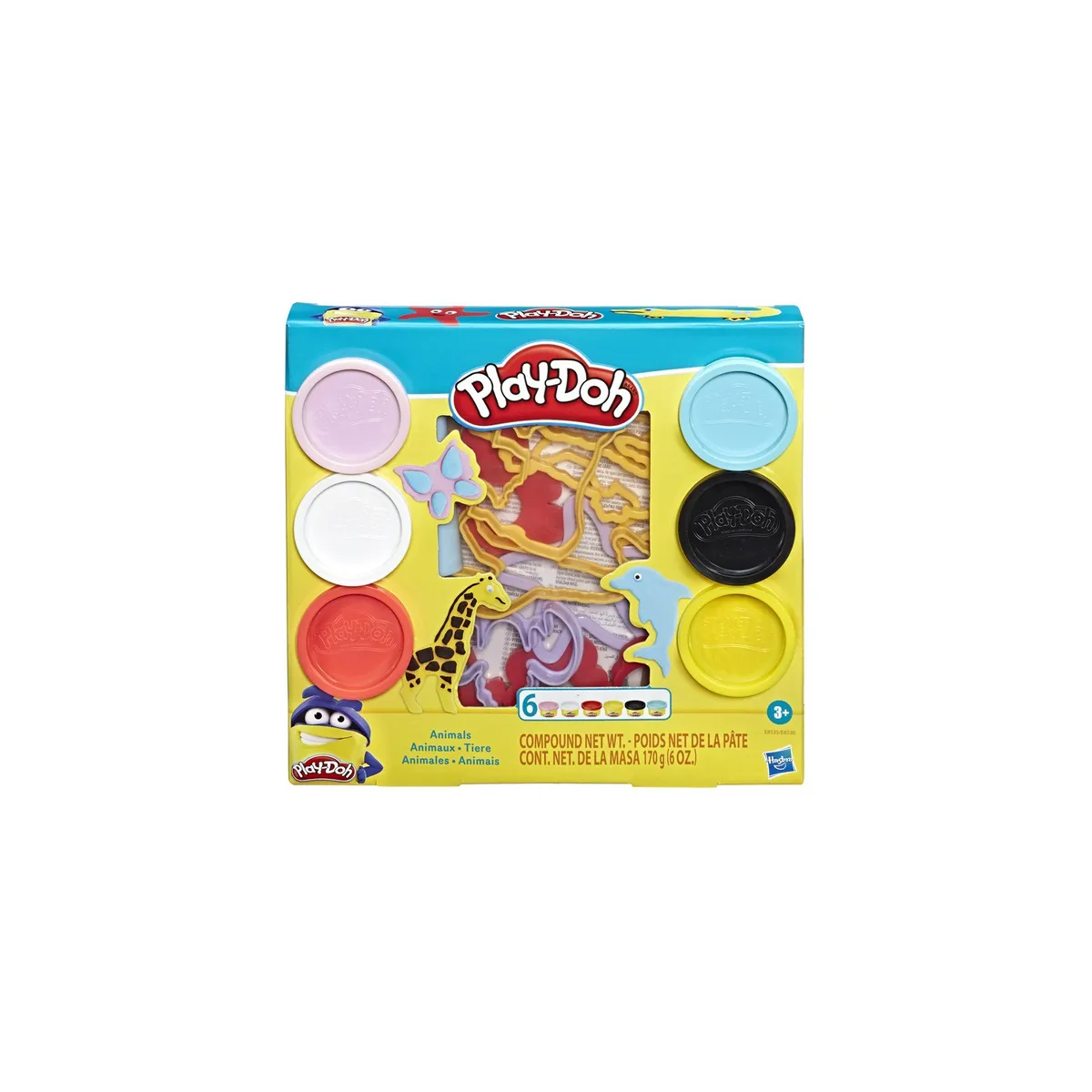 PLAY DOH - MASA PLAY DOH BÁSICOS ANIMALES