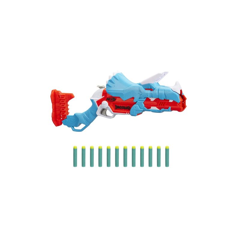 NERF - LANZADOR NERF DINOSQUAD TRICERA-BLAST