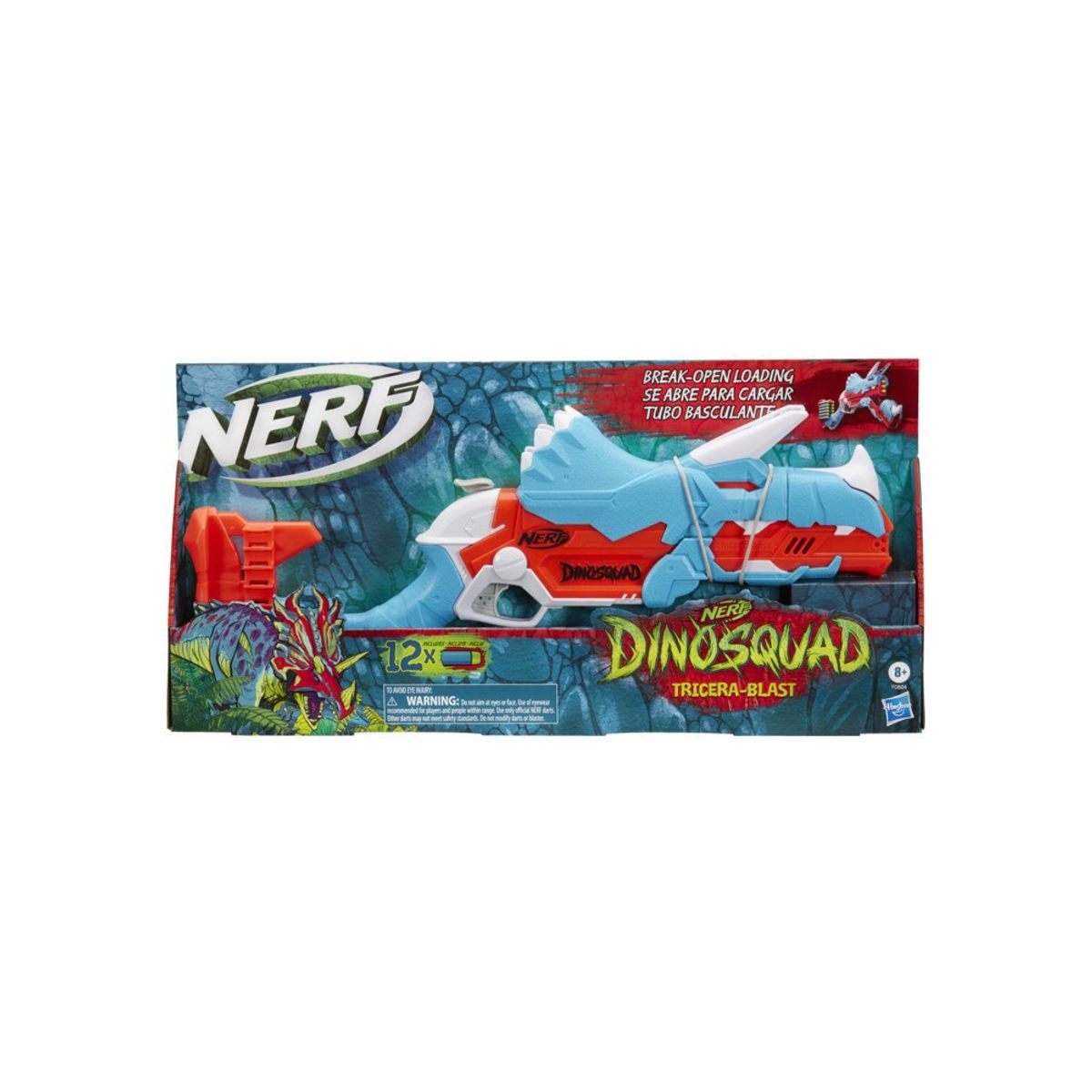NERF - LANZADOR NERF DINOSQUAD TRICERA-BLAST