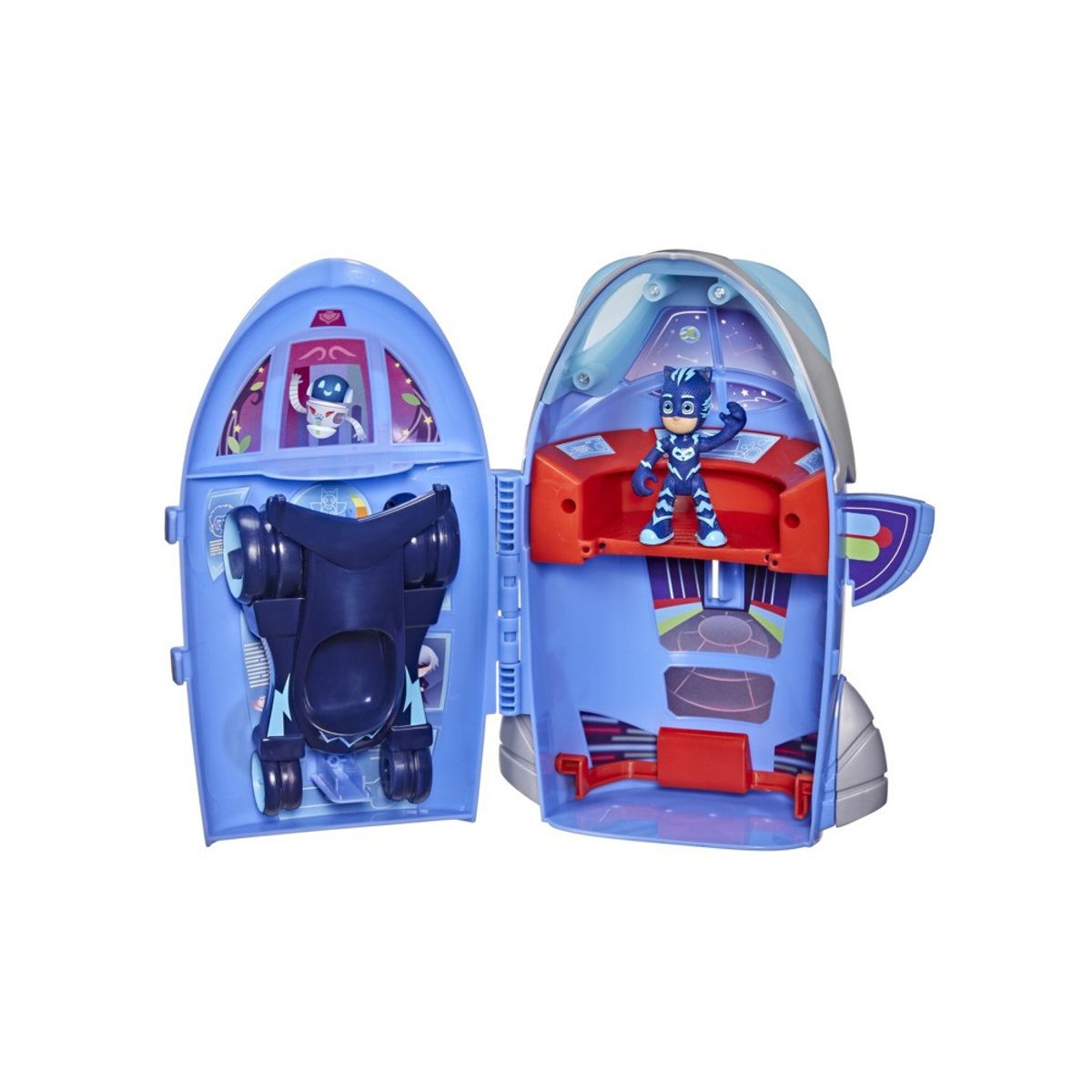 PJ MASKS - SET PJ MASKS CUARTEL GENERAL 2 EN 1 CONNOR