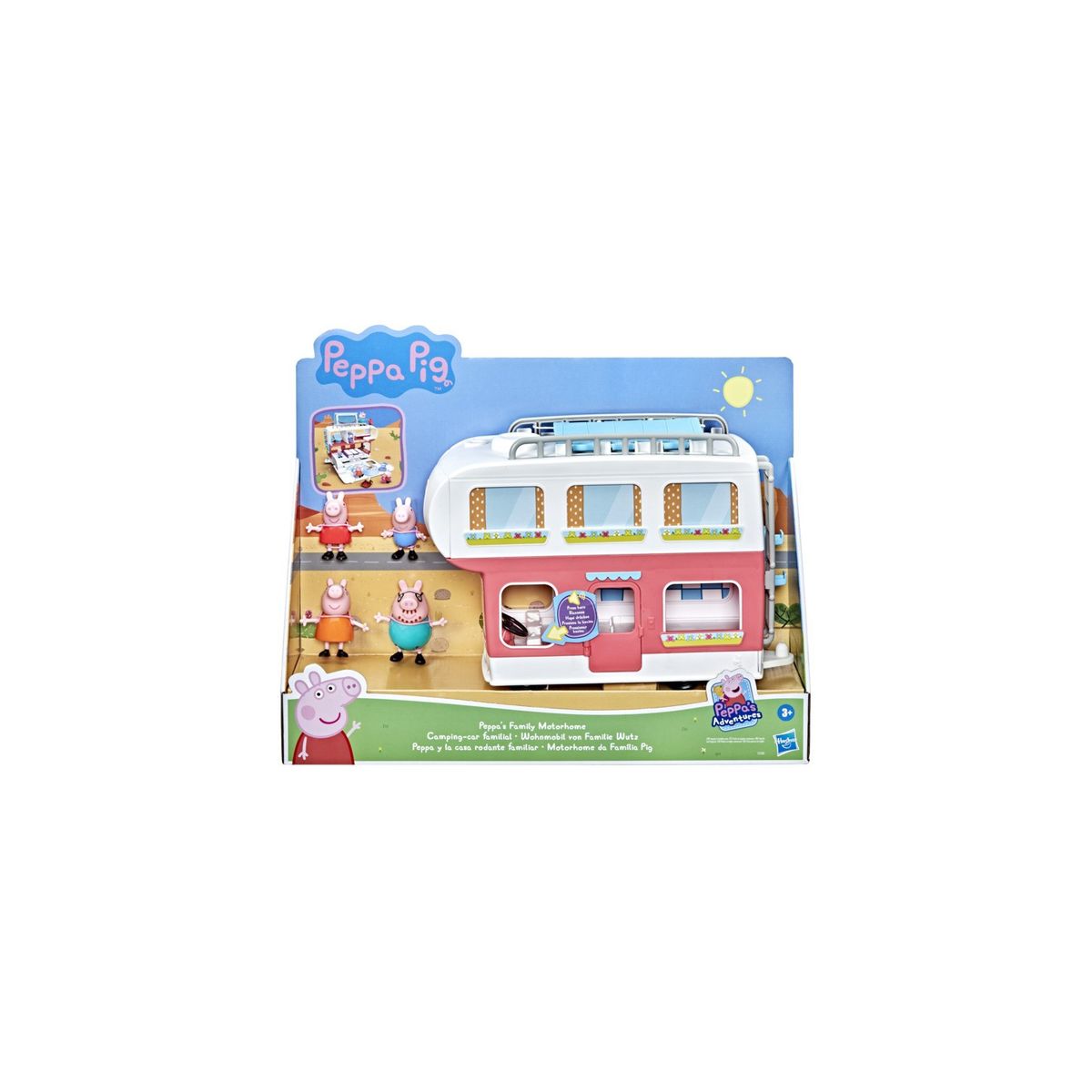 PEPPA PIG - VEHICULO PEPPA PIG LA CASA RODANTE FAMILIAR DE PEPPA PIG