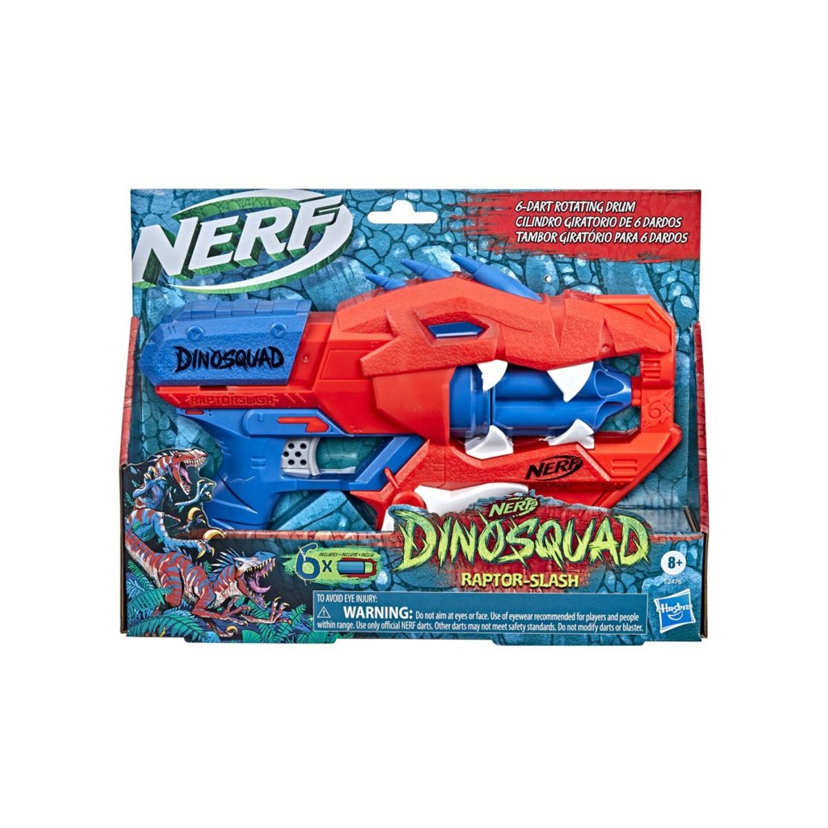 NERF - LANZADOR NERF DINOSQUAD RAPTOR-SLASH