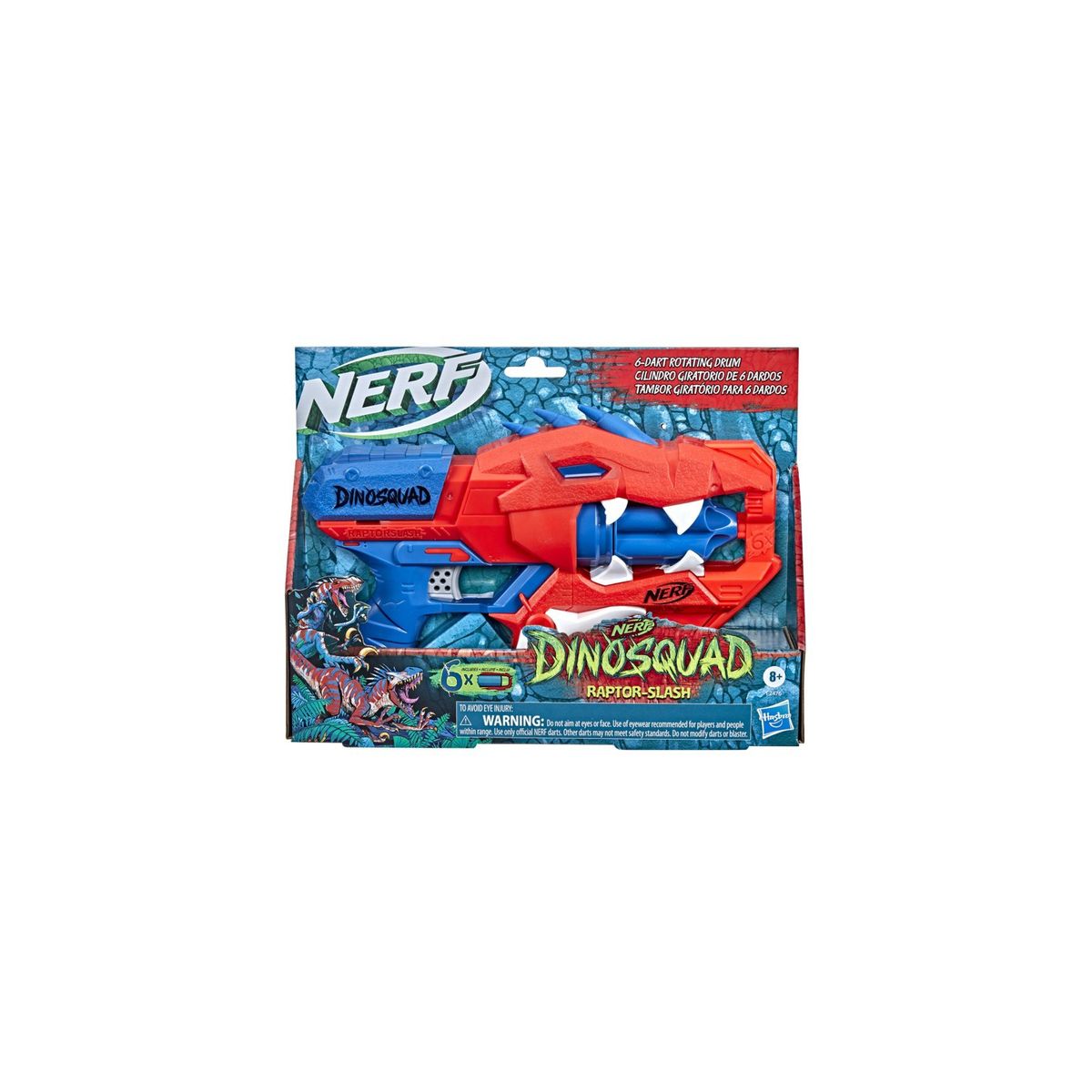 NERF - LANZADOR NERF DINOSQUAD RAPTOR-SLASH