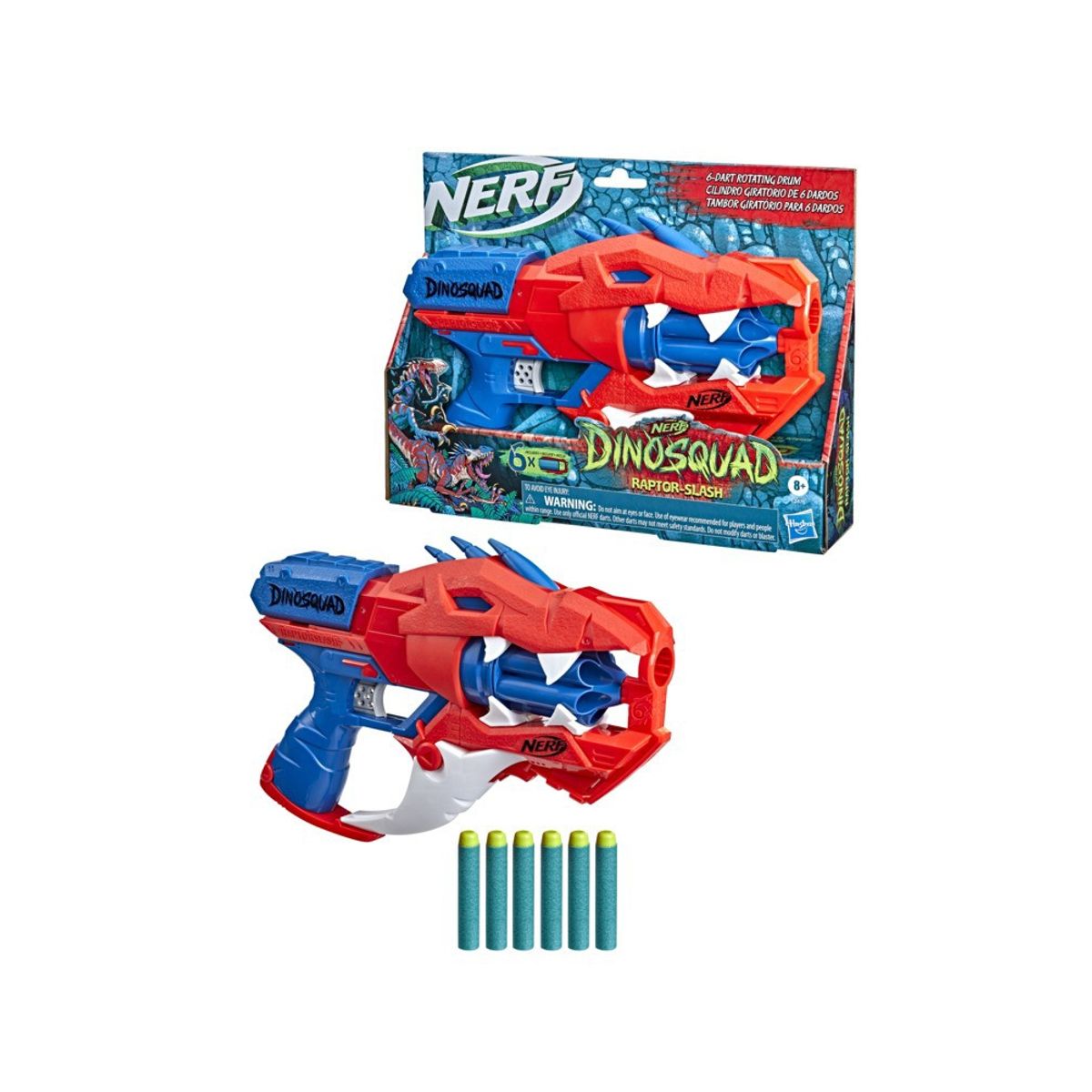 NERF - LANZADOR NERF DINOSQUAD RAPTOR-SLASH