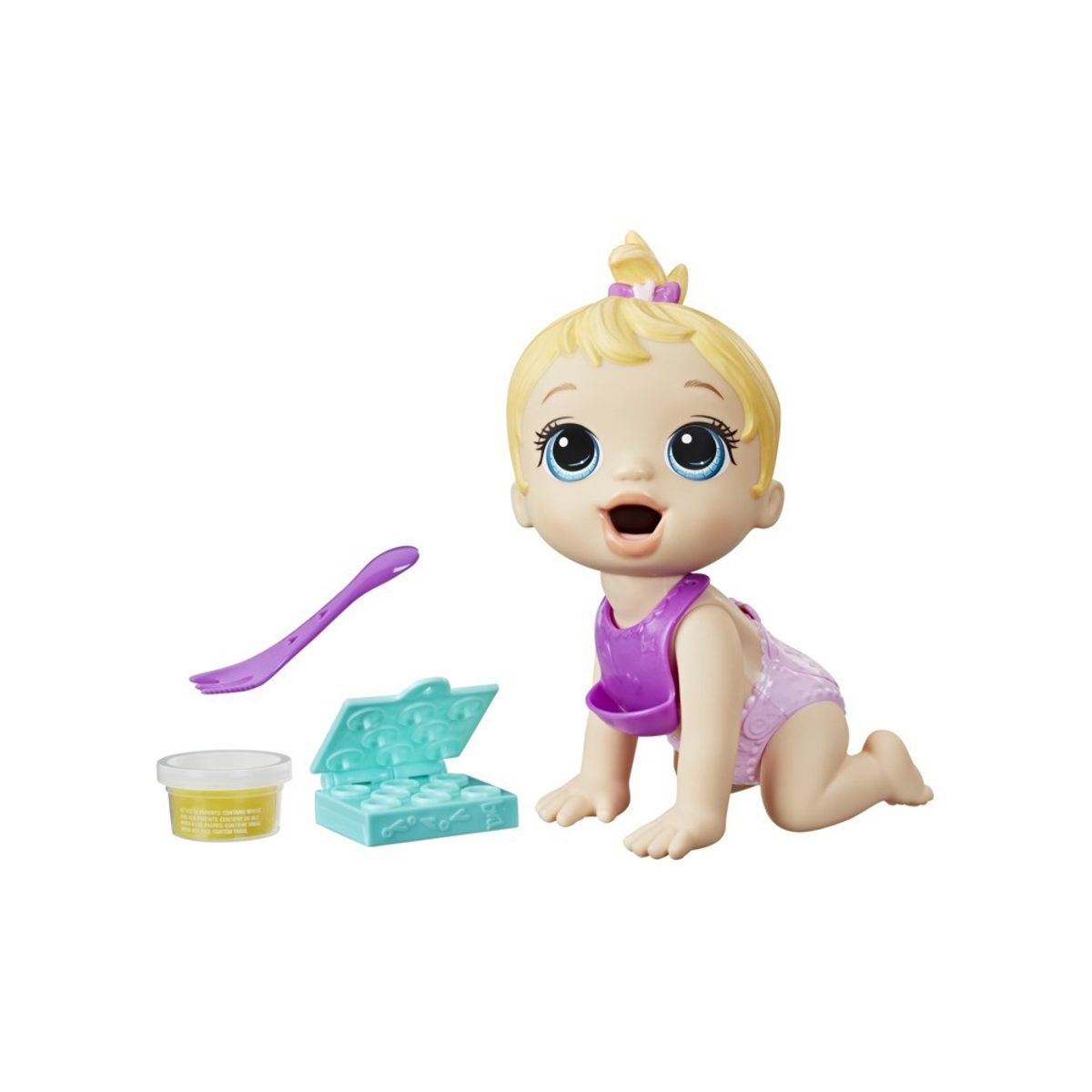 BABY ALIVE - MUÑECA BABY ALIVE BEBE HORA DE COMER RUBIA