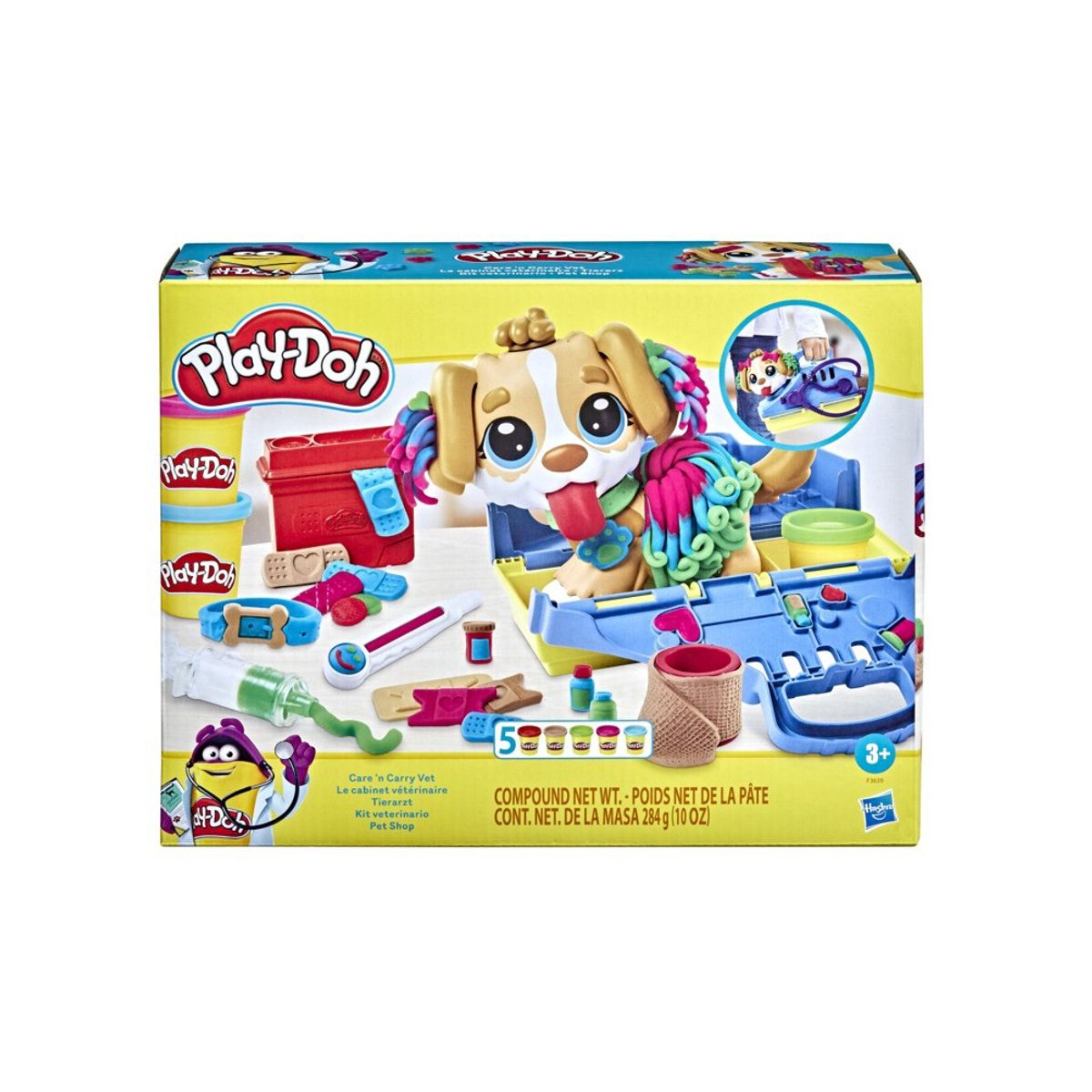 PLAY DOH - MASA PLAY DOH SET KIT VETERINARIO