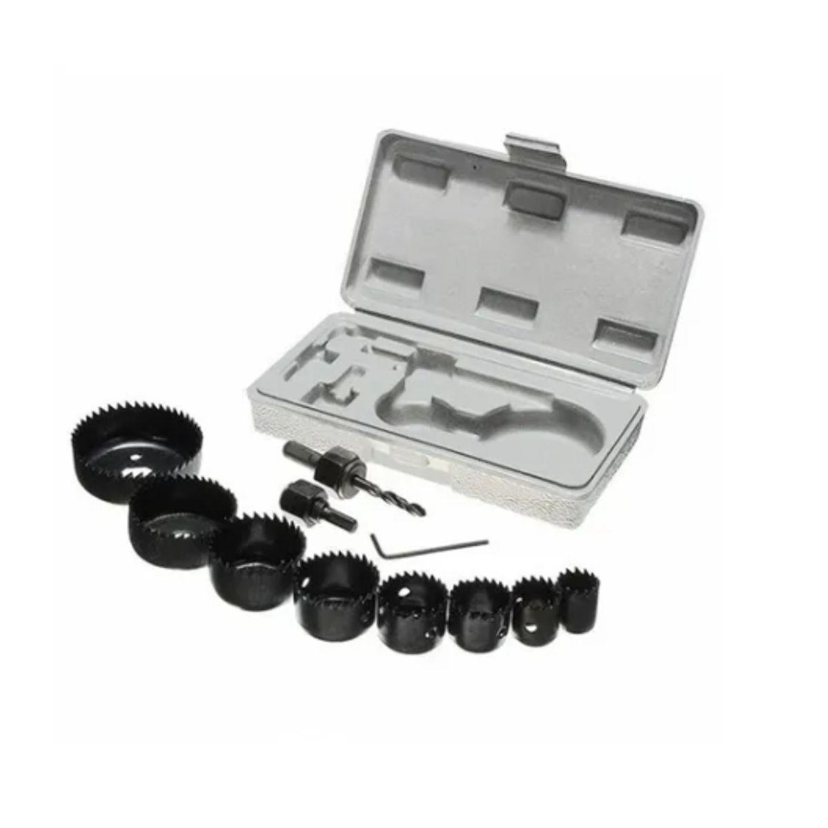 ESHOPANGIE - Juego Brocas Sierra Copa Madera 11 Piezas