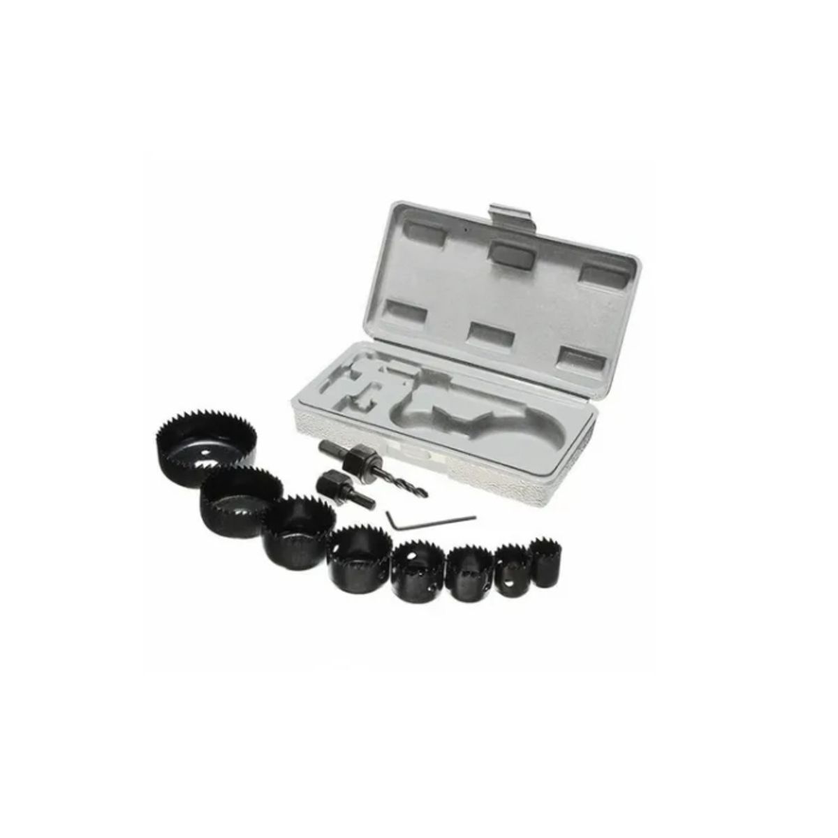 ESHOPANGIE - Juego Brocas Sierra Copa Madera 11 Piezas