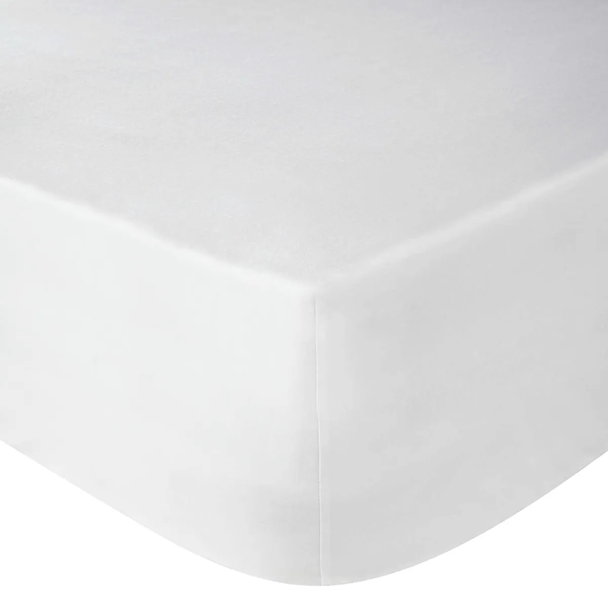 NINA HERRERA - Sábana Bajera Básica Blanco 220 Hilos 2 Plazas