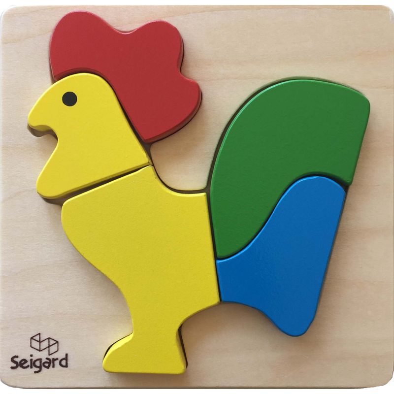SEIGARD - Puzle Gallo 5 Pcs BH32062 Color Variado