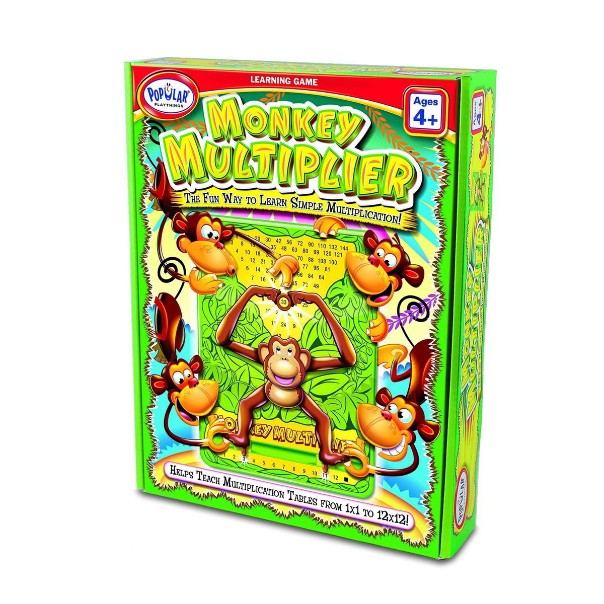 SEIGARD - Tabla De Multiplicar Monkey 1 Und. 50201 Color Beige