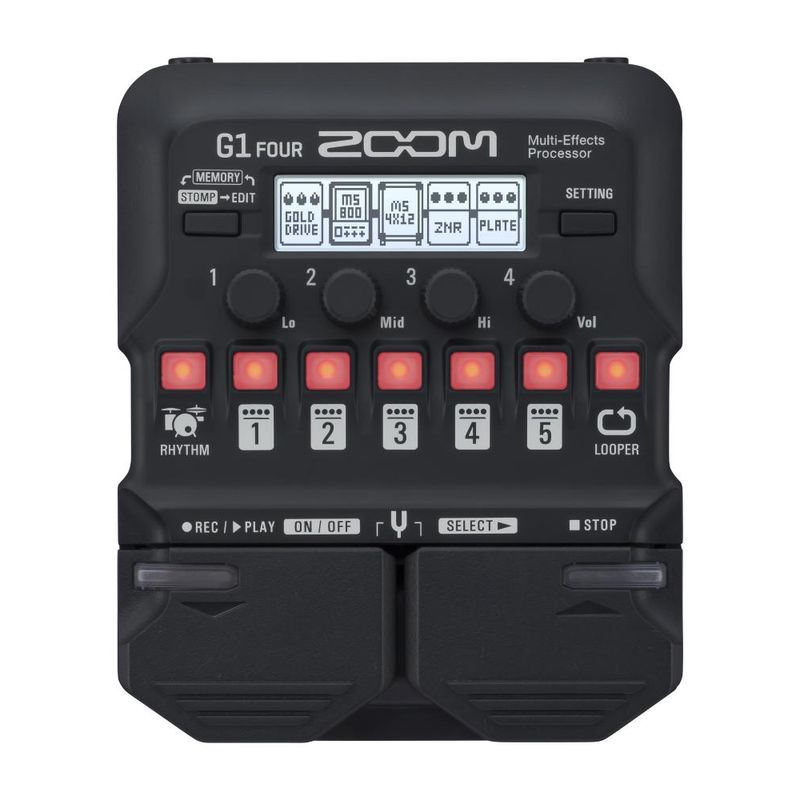 ZOOM - Pedalera multiefecto Zoom G1 FOUR