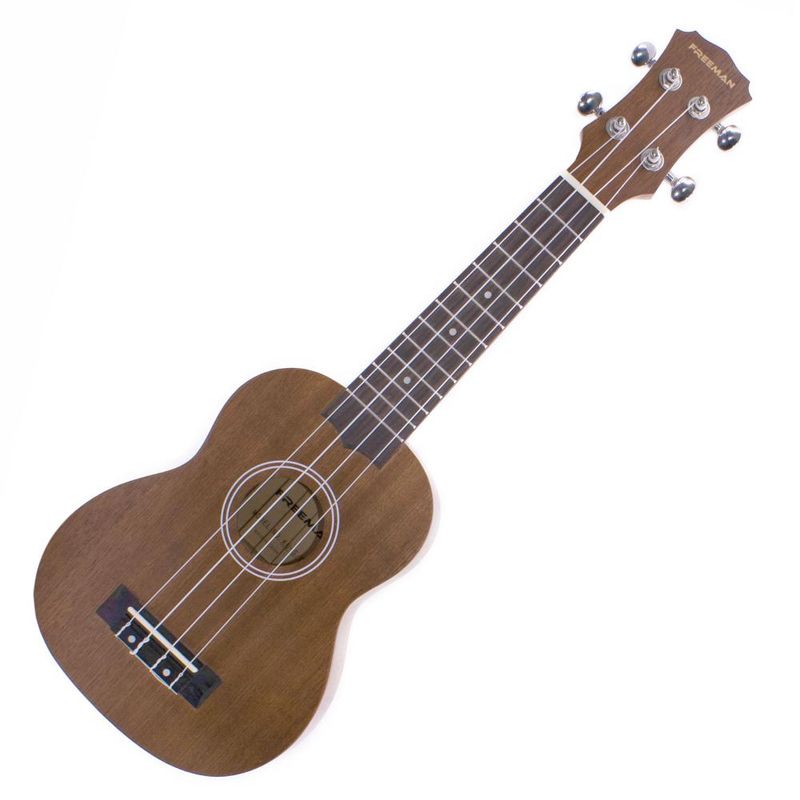 FREEMAN - KU-S/B-SN UKELELE ACUSTICO C/FUNDA SOPRANO FREEMAN