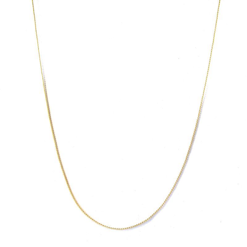 ANDREA COGGIOLA JOYAS - Cadena Serpentine 45cm Enchapado Oro 18K