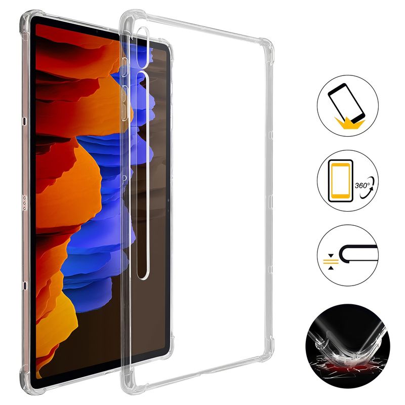 GENERICO - Funda Transparente Samsung Galaxy S7+ Plus T970 FE T730 12.4