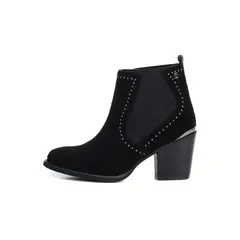 CARMELA - Botines Mujer Leonor Negro