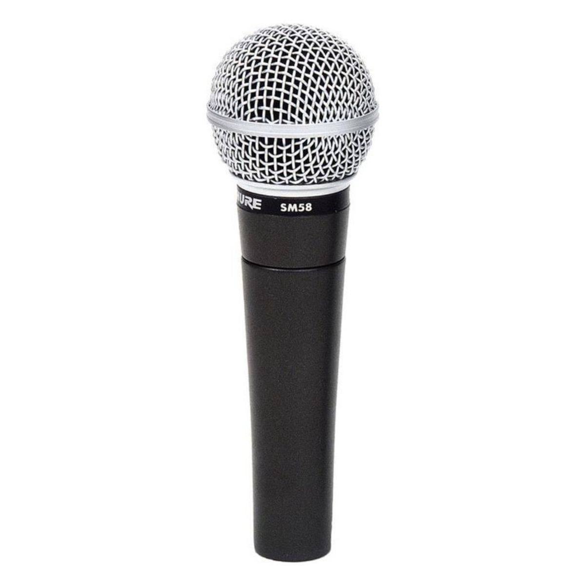 SHURE - Micrófono vocal dinámico sm58-lc gy