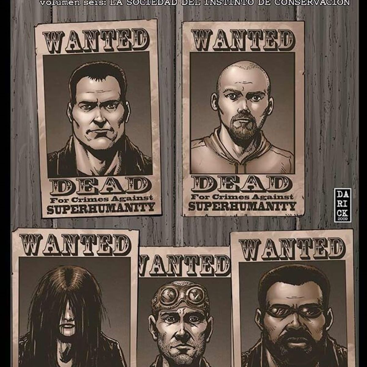 PANINI - The Boys vol 6 La sociedad del instinto de conservación