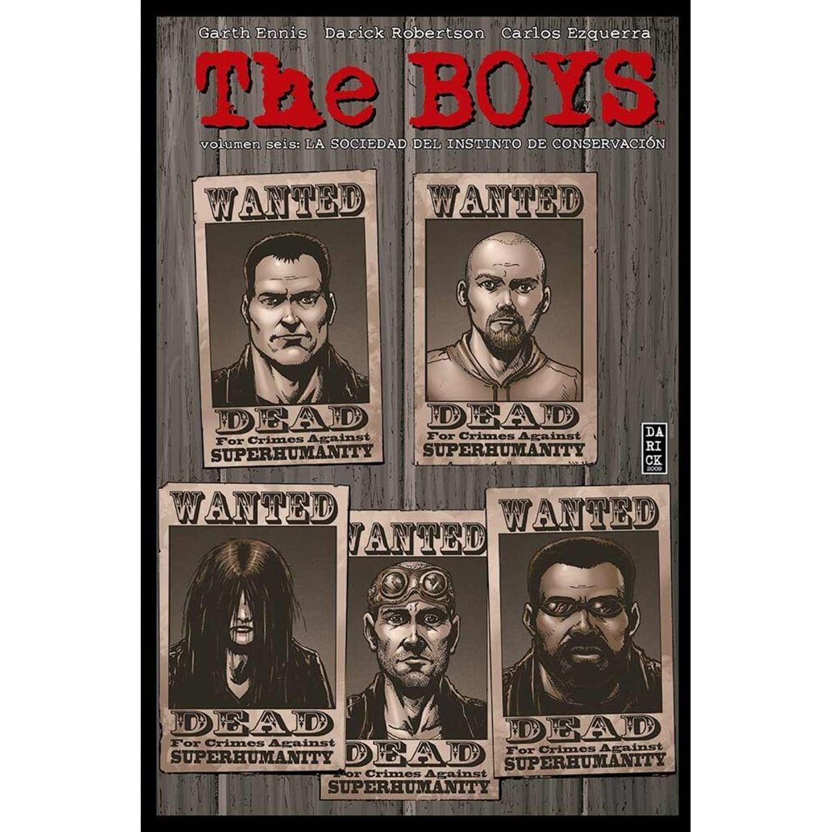PANINI - The Boys vol 6 La sociedad del instinto de conservación