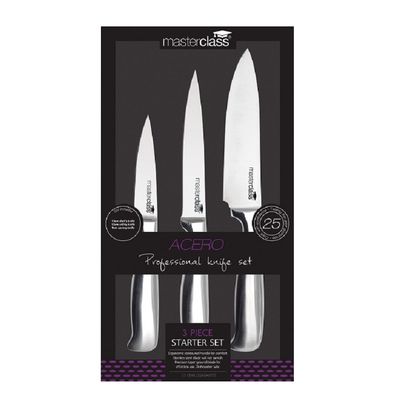 Imagen 2 del producto SET 3 CUCHILLOS MASTER CLASS DELUXE