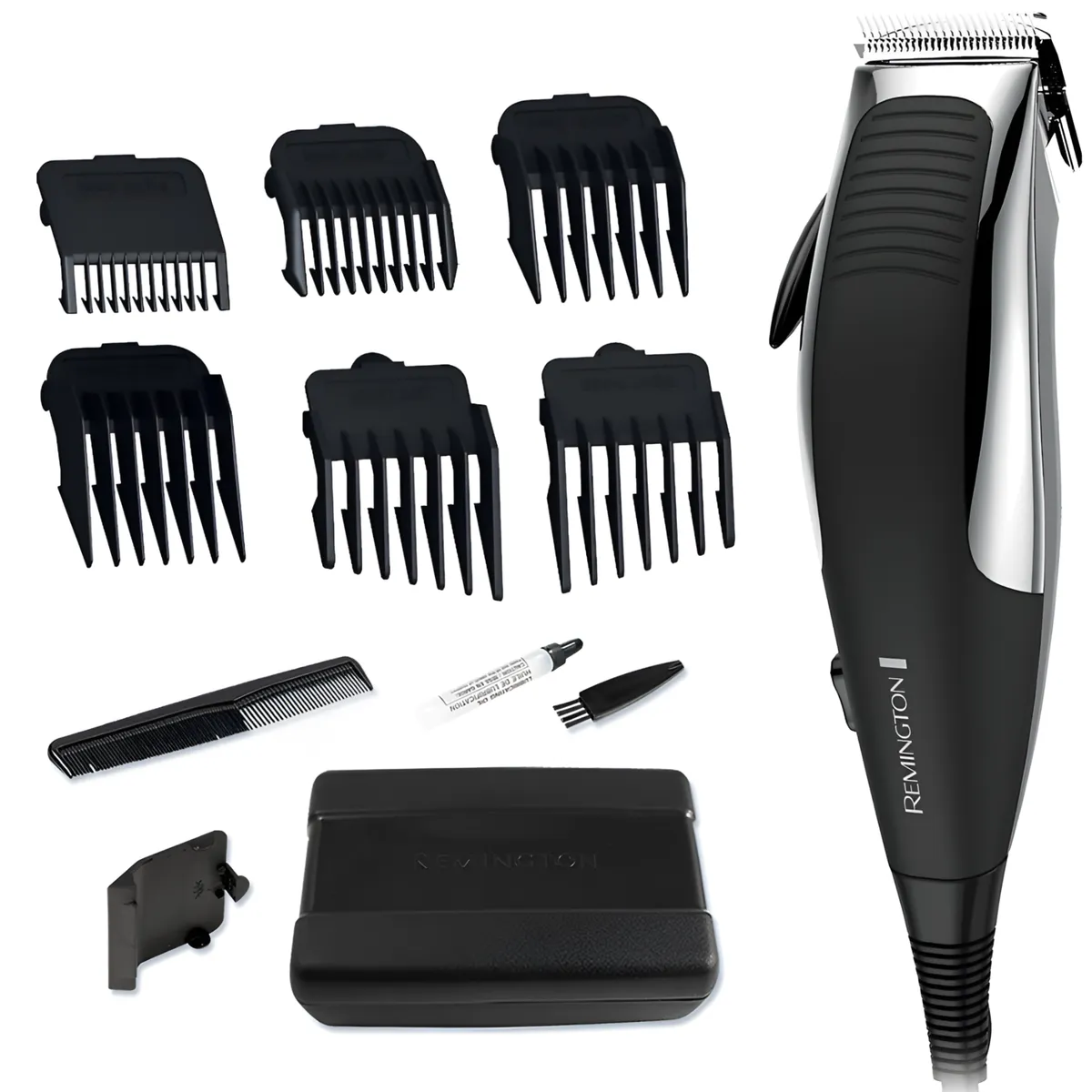 REMINGTON - Cortadora De Cabello Remington HC1080 KIT 12 Piezas