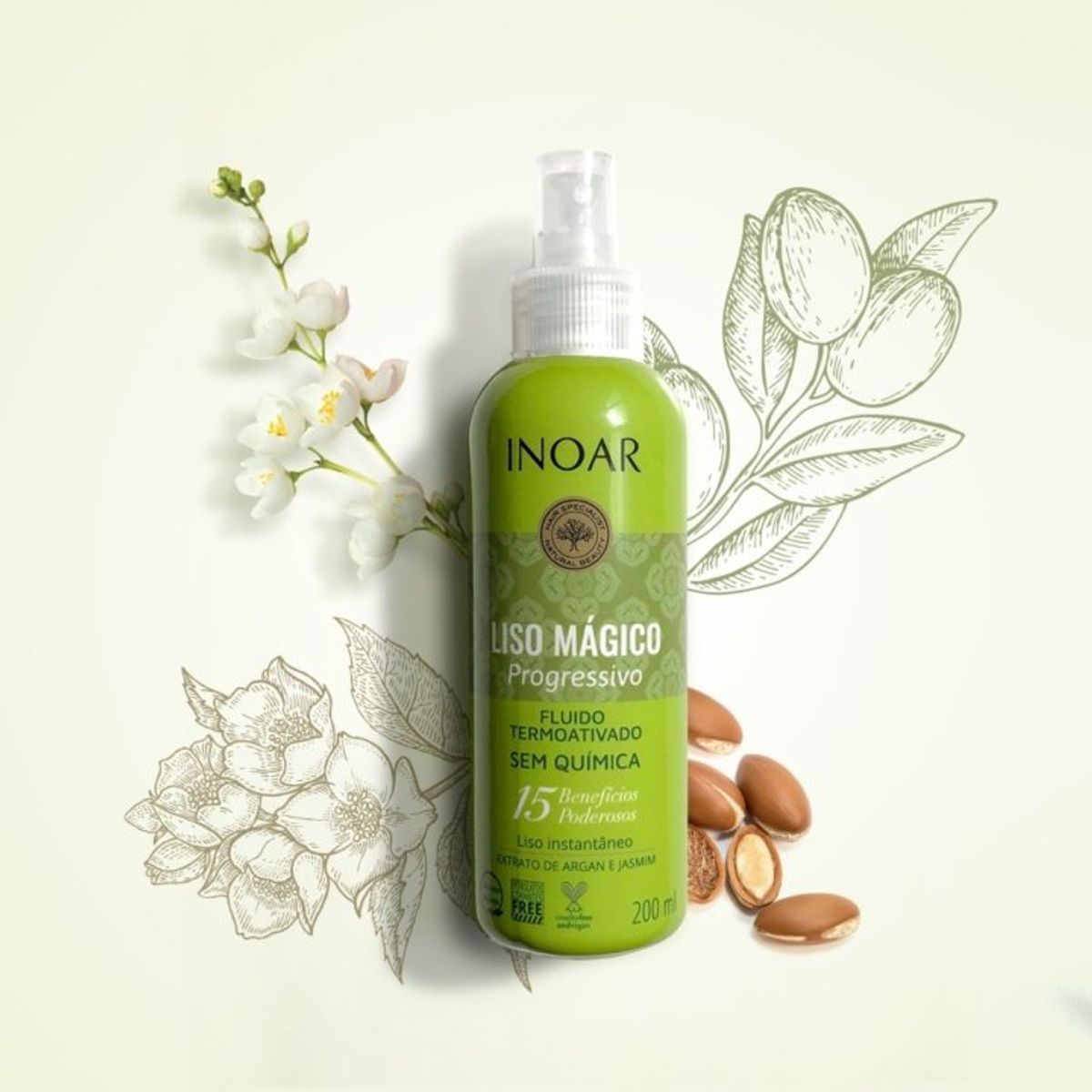 INOAR - INOAR LISO MAGICO PROGRESIVO 200 ML