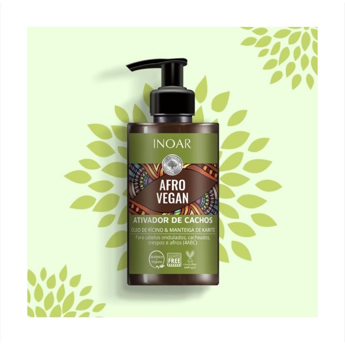 INOAR - INOAR AFRO VEGAN ACTIVADOR DE RIZOS 300 ML