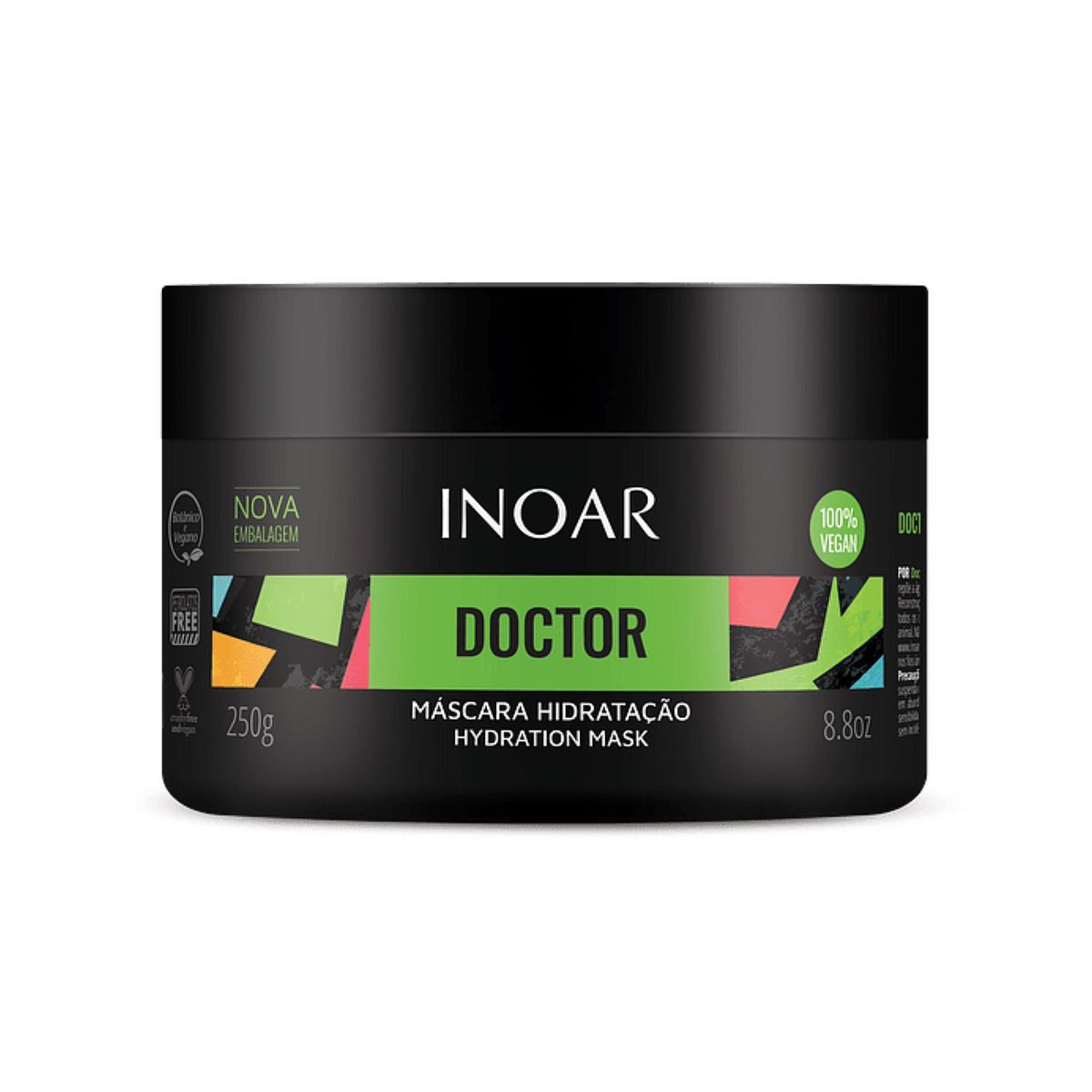 INOAR - INOAR DOCTOR HIDRATACIÓN MÁSCARA 250 GR.