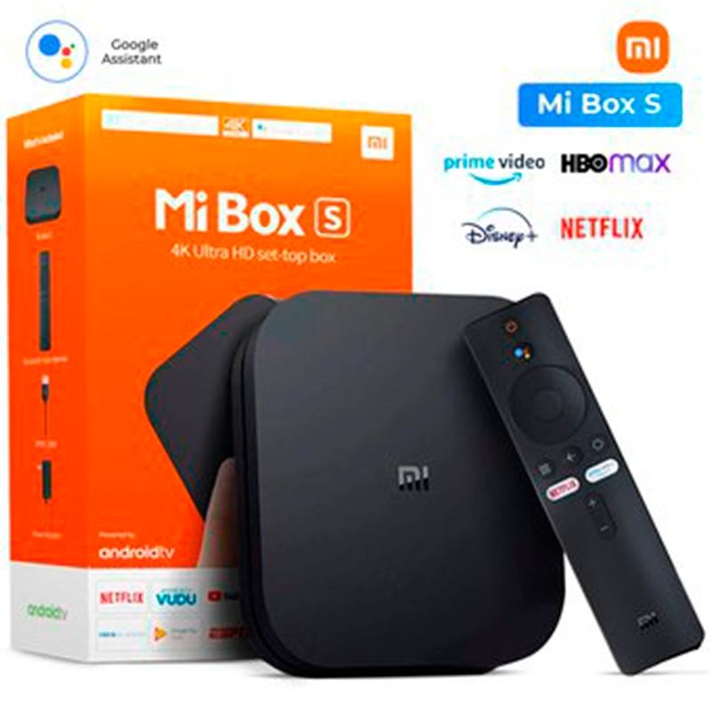 XIAOMI - Xiaomi Mi Box S 4K Global TV Streaming