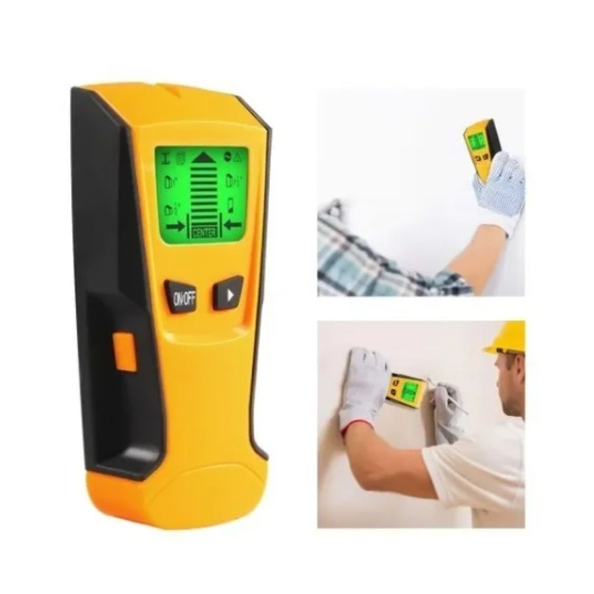 ESHOPANGIE - Detector Metal Madera Vigas Cableado 3 En 1 Detector Pared