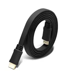 ULTRA - Cable HDMI Plano 1.8M Full HD 1080p Reforzado BL187 - Negro