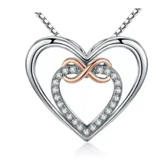 GENERICO - Collar plata 925 infinito joya mujer regalo