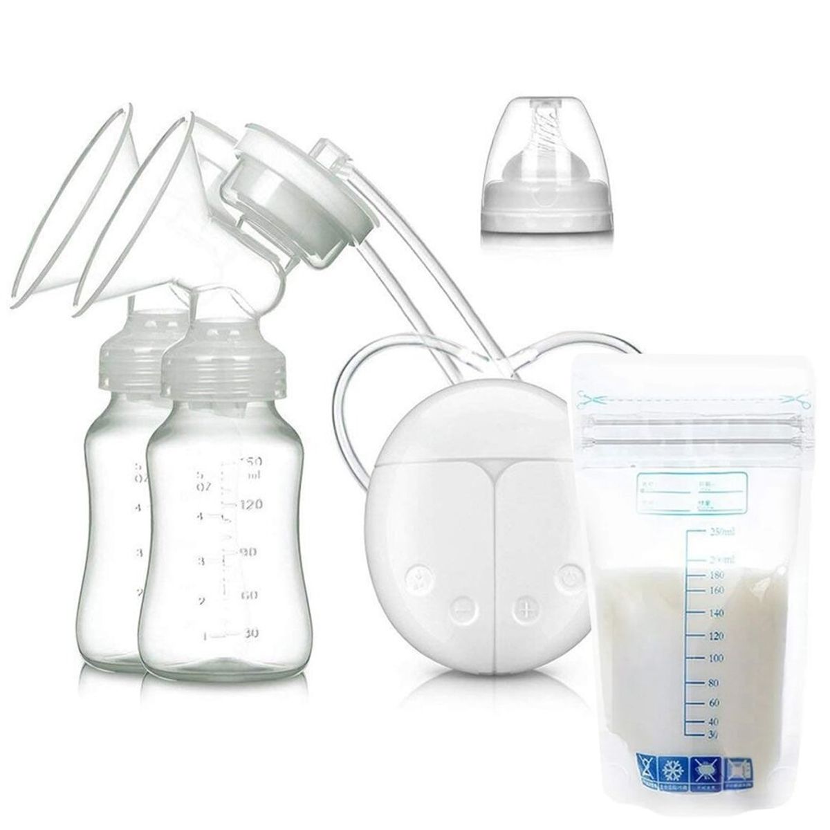 OFIJET - Extractor De Leche Electrico Doble Usb 30