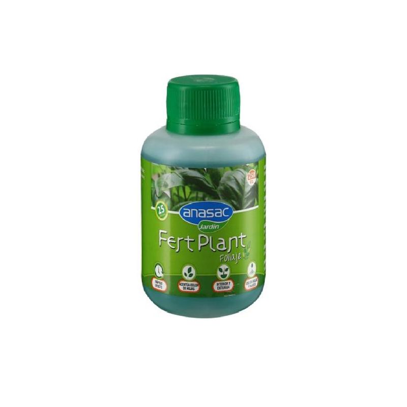ANASAC - FERTILIZANTE FERT PLANT FOLLAJE CONCETRADO  250 CC