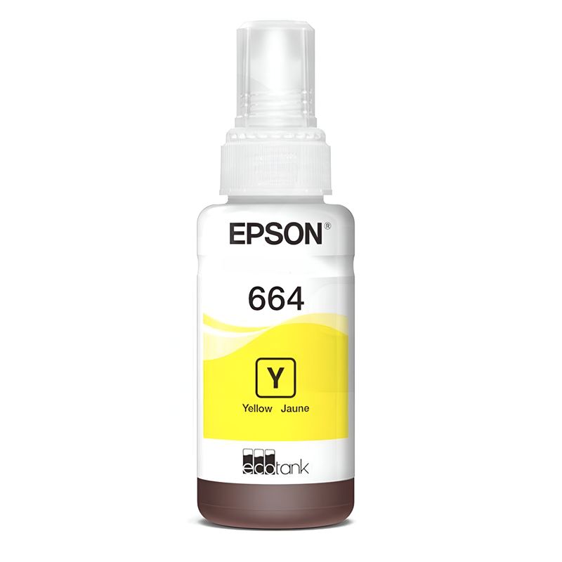 EPSON - Tinta Epson 664 Original Amarillo 70Ml Premium Edition - Amarillo