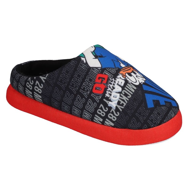 DISNEY - PANTUFLA NEGRO MICKEY MOUSE
