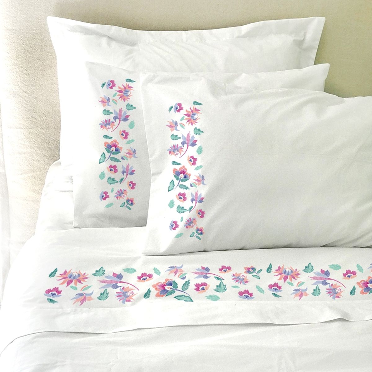 TUYO PRINT - Juego de Sábanas King Maria -Tuyo Print