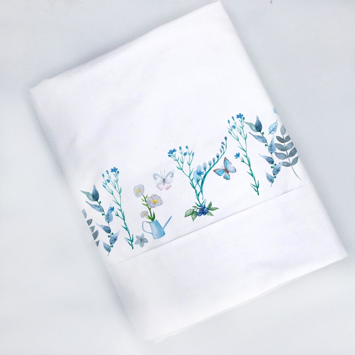 TUYO PRINT - Juego de Sábanas King Bici Azúl -Tuyo Print