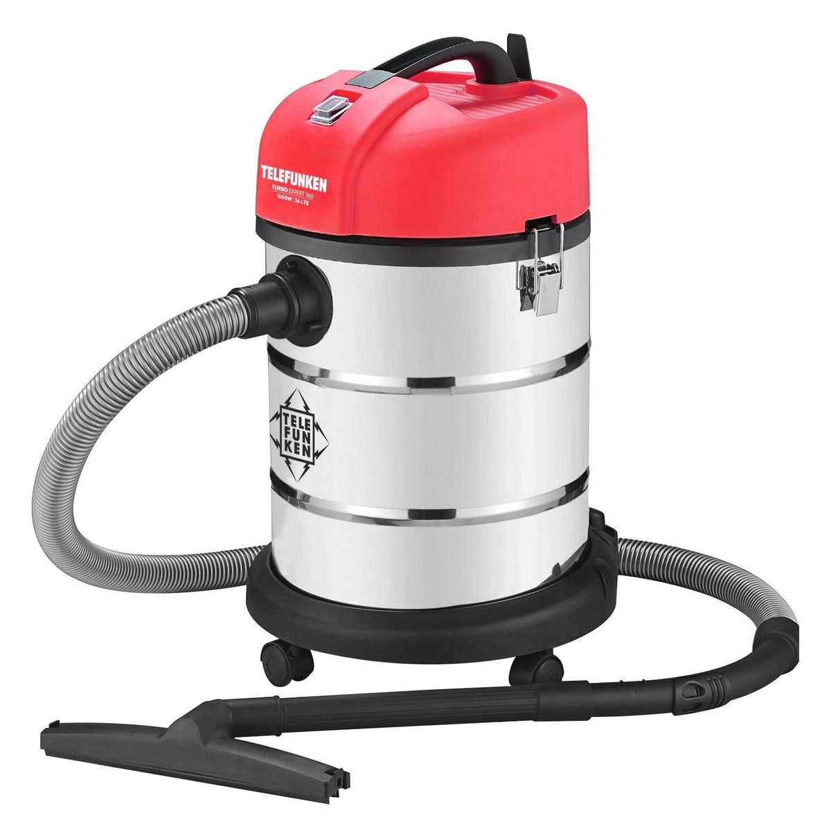 TELEFUNKEN - Aspiradora de tambor Telefunken Turbo Expert 360